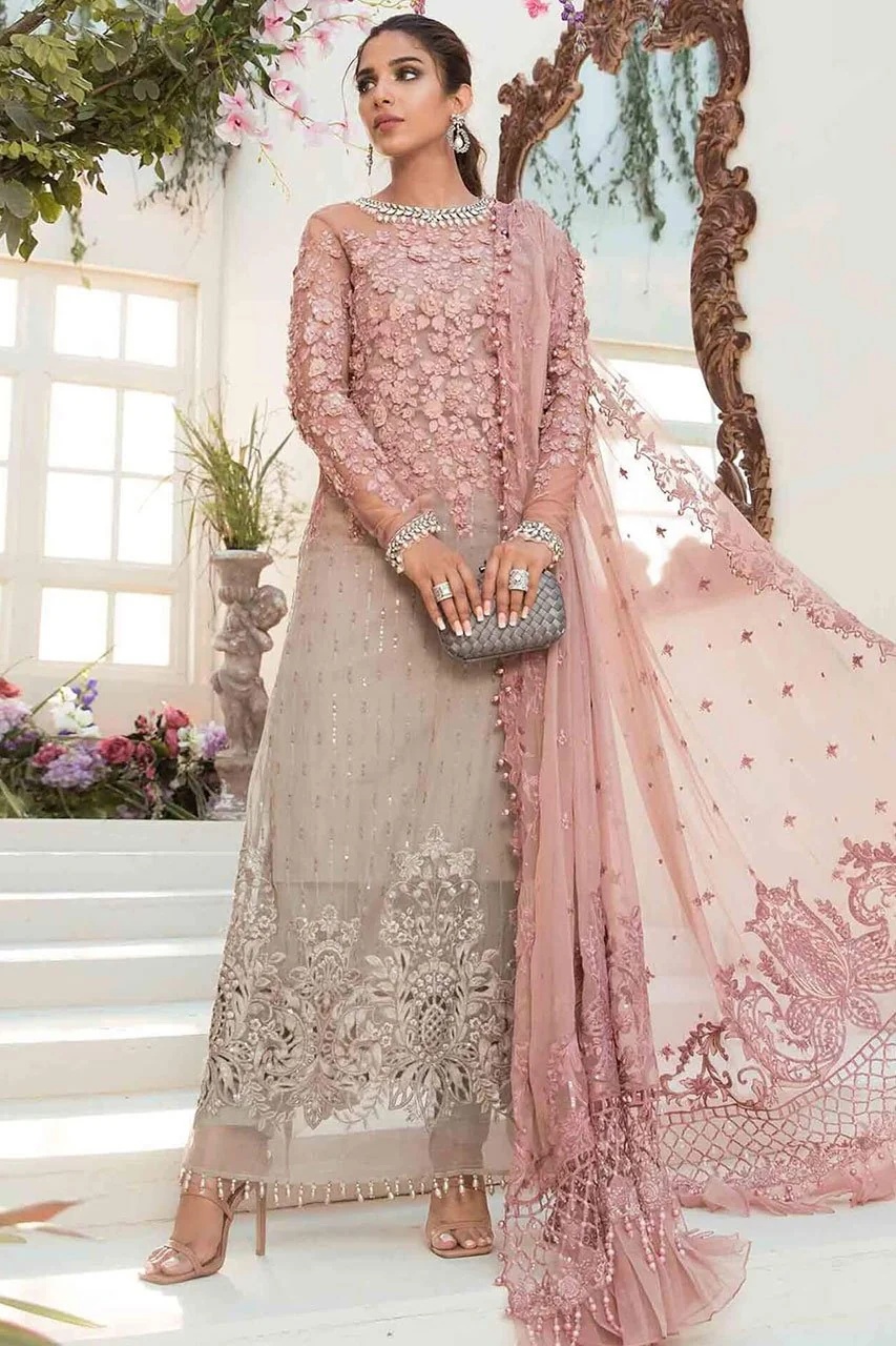 Aiman - 2101 pakistani fashion outfit with coordinated formal styling.